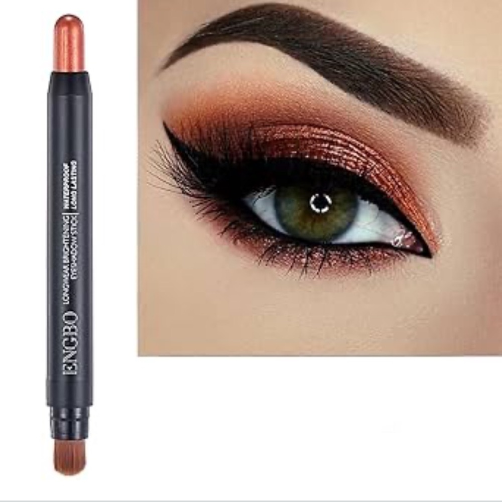 ENGBO Longwear Brightening Eyeshadow Stick 05 Metallic Brown NEW IN BOX, SEALED